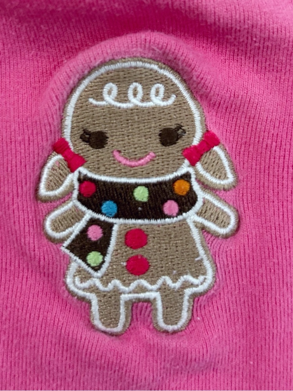 Gymboree Vintage Winter Cheer Christmas Gingerbread Girl Tee Size 2T